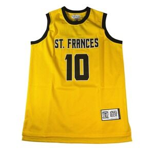Authentic Classics Angel Reese St Frances Academy Basketball Jersey Gold XL NEW
